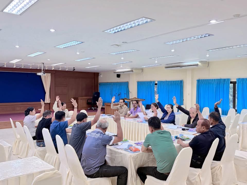 การประชุมคณะกรรมการพัฒนาเทศบาลตำบลชุมพล