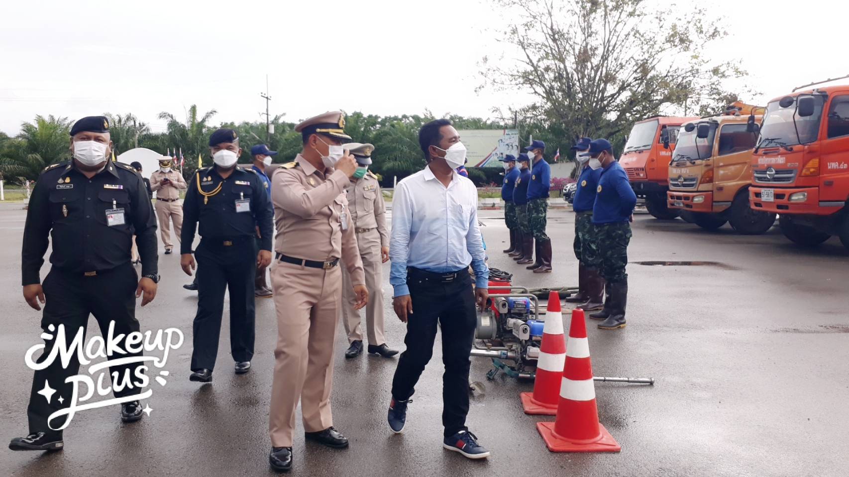 ร่วมพิธีเปิดเตรียมความพร้อมรับมืออุทกภัย