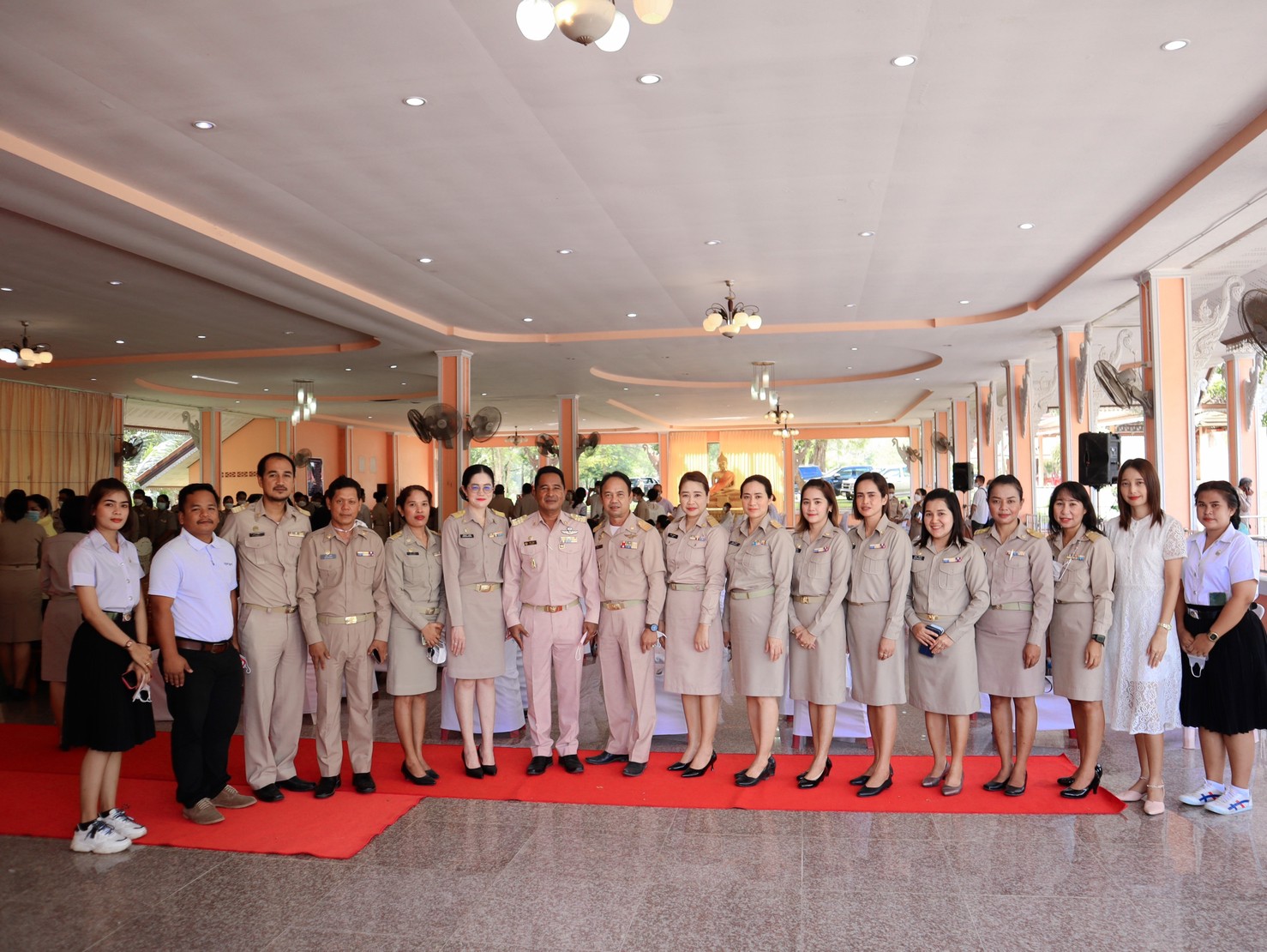 ร่วมพิธีเจริญพระพุทธมนต์ และเจริญจิตตภาวนาเพื่อถวายพระพรแด่สมเด็จพระเจ้าลูกเธอ เจ้าฟ้าพัชรกิติยาภาฯ